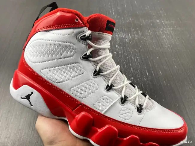 Rep TBK Jordan Gym Retro 9 White Red Air 302370-160 0523